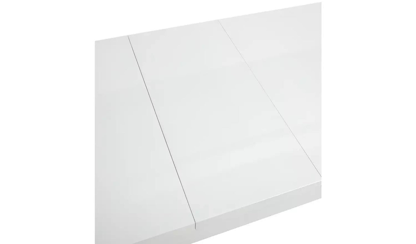 Lyssa Extending 6-8 Seater Dining Table - White (minor mark)